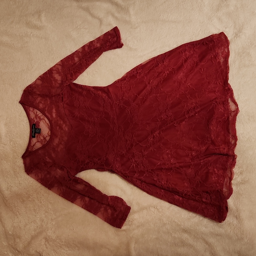 Streetwear Society maroon dress